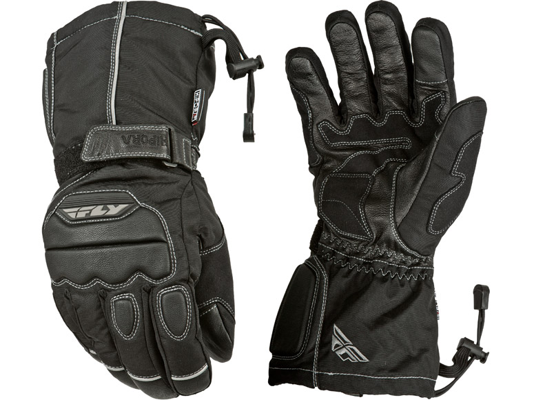 Fly Racing Aurora Insulated Leather Snow Gloves